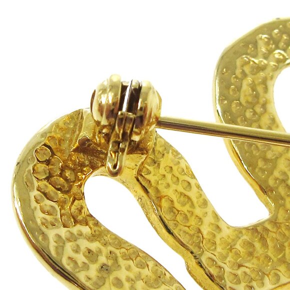 Chanel Flower Brooch Pin Gold 95P 34176 - Picture 5 of 5